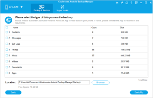 Coolmuster Android Backup Manager 2