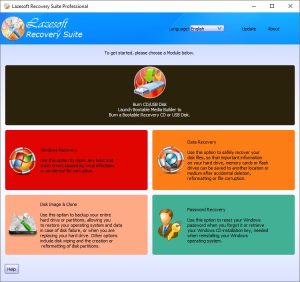 Lazesoft Recovery Suite Professional / Server 1