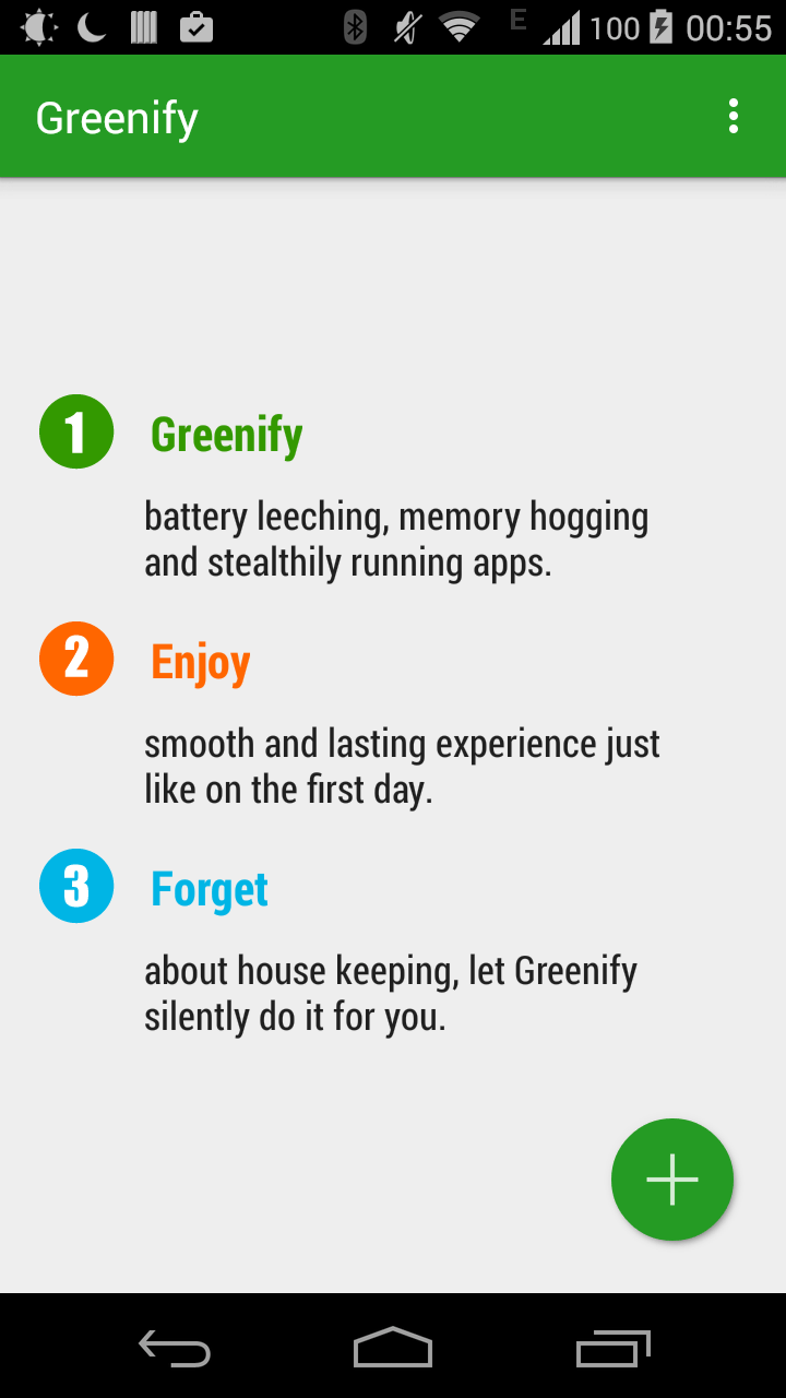 Greenify - AppDoze