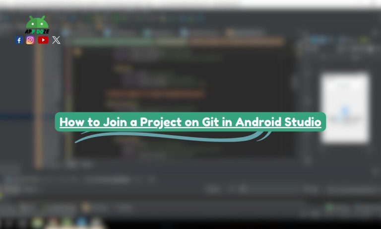 How to Join a Project on Git in Android Studio