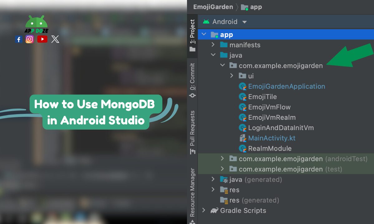 How to Use MongoDB in Android Studio