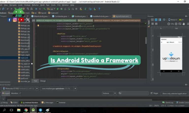 Is Android Studio a Framework