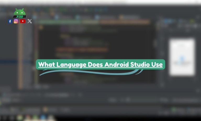 What Language Does Android Studio Use