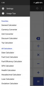 ClevCalc – Calculator 1