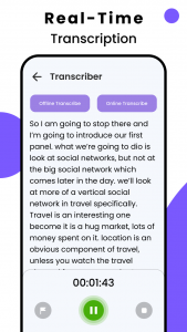 AI Speech to text: Transcribe 1