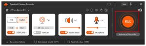 Apeaksoft Screen Recorder 1