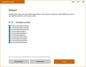 Duplicate Finder Professional 1