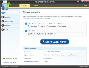Systweak Advanced Disk Recovery 1