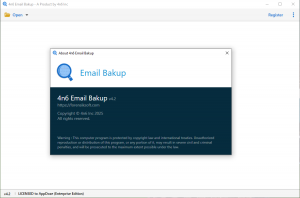 4n6 Software Email Bakup 1
