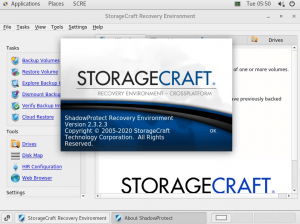 Arcserve StorageCraft ShadowProtect Recovery Environment 1