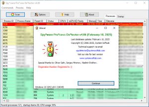 Spyware Process Detector 1