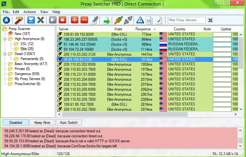Proxy Switcher Pro - AppDoze