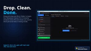 Doc Metadata Cleaner Pro X 1